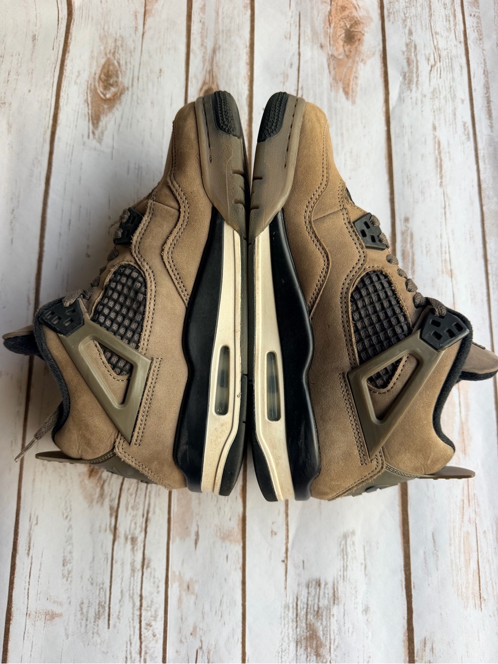 Jordan Men’s Sneakers in Tan and Dark Brown - Picture 4 of 6